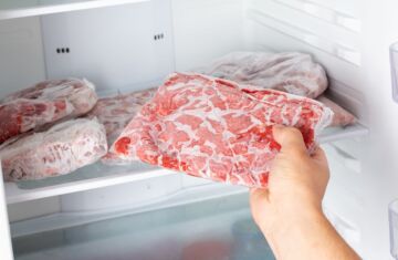 Descongelar carne picada