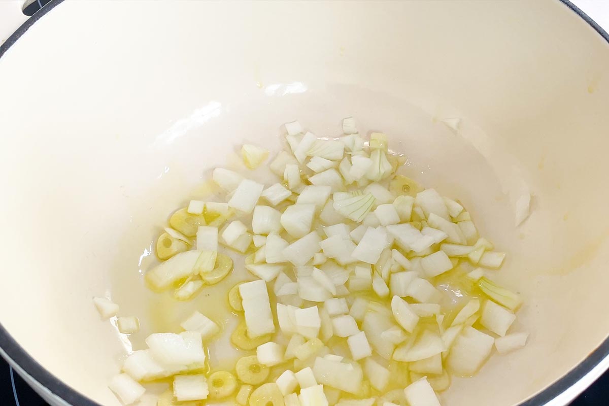 paso a paso garbanzos con arroz receta de la abuela sofrito verduras