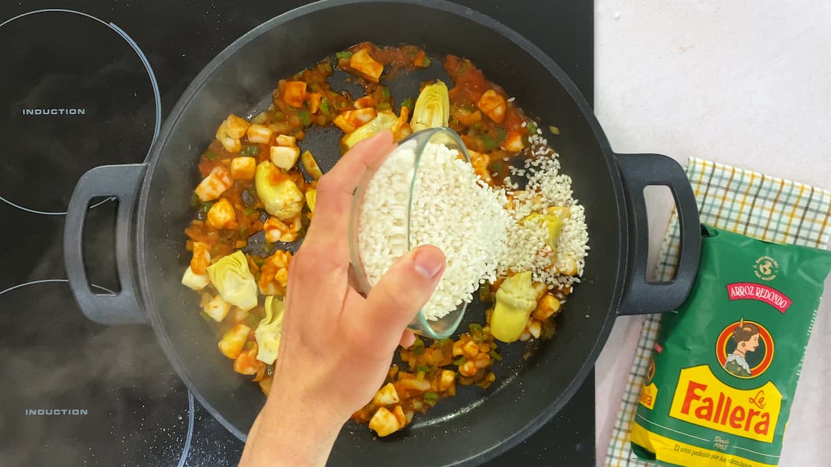 El gran final: arroz y cocción