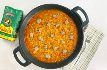 imagen receta Arroz con presa ibérica: una delicia gastronómica