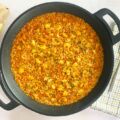 Arroz con sepia y gambas: receta mediterránea