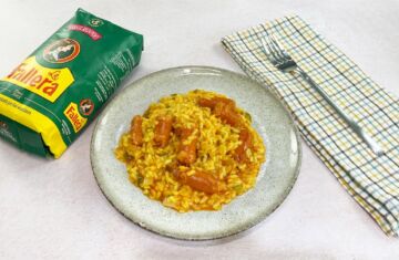 imagen receta Arroz con chistorra: receta tradicional y deliciosa