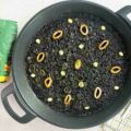 arroz con calamares en su tinta