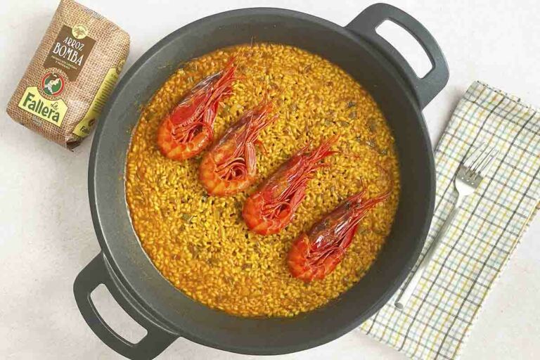 Foto de Arroz con carabineros: receta exquisita