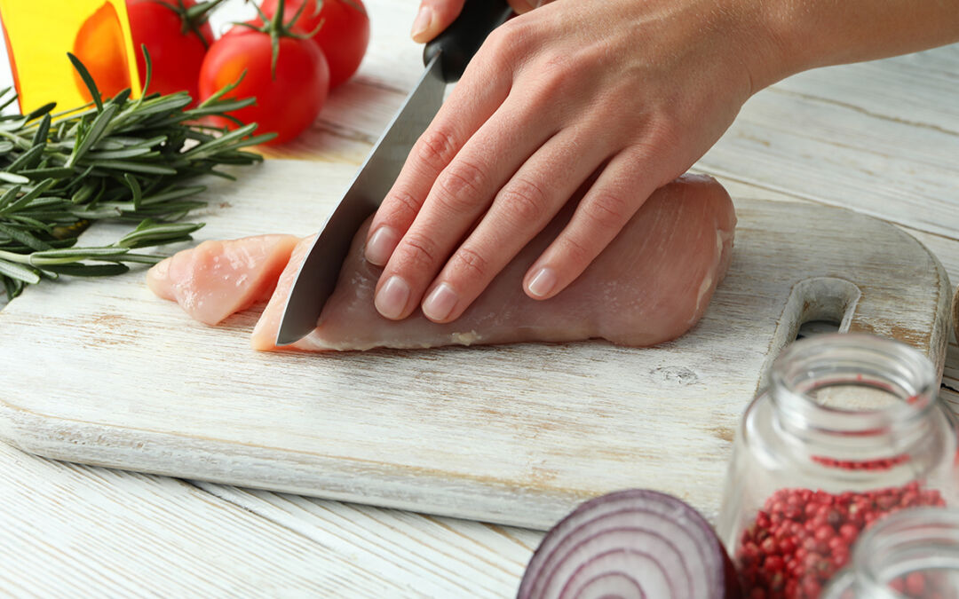 Cómo filetear pechugas de pollo paso a paso