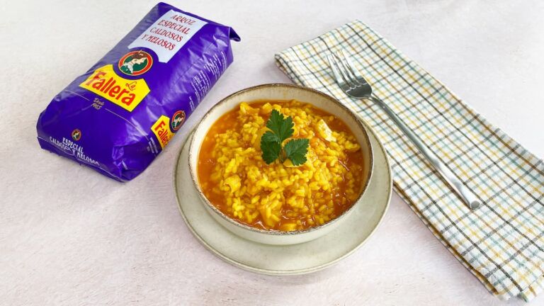 Foto de Arroz con bacalao caldoso: receta tradicional