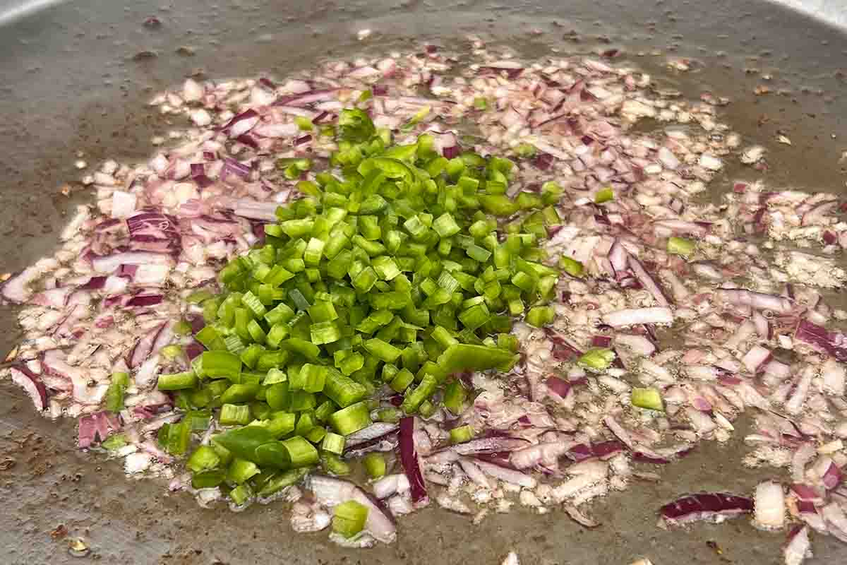 paso a paso arroz con almejas receta de la abuela PIMIENTO