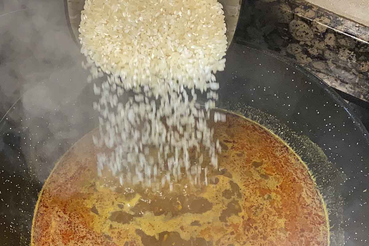 paso a paso arroz con bogavante meloso arroz