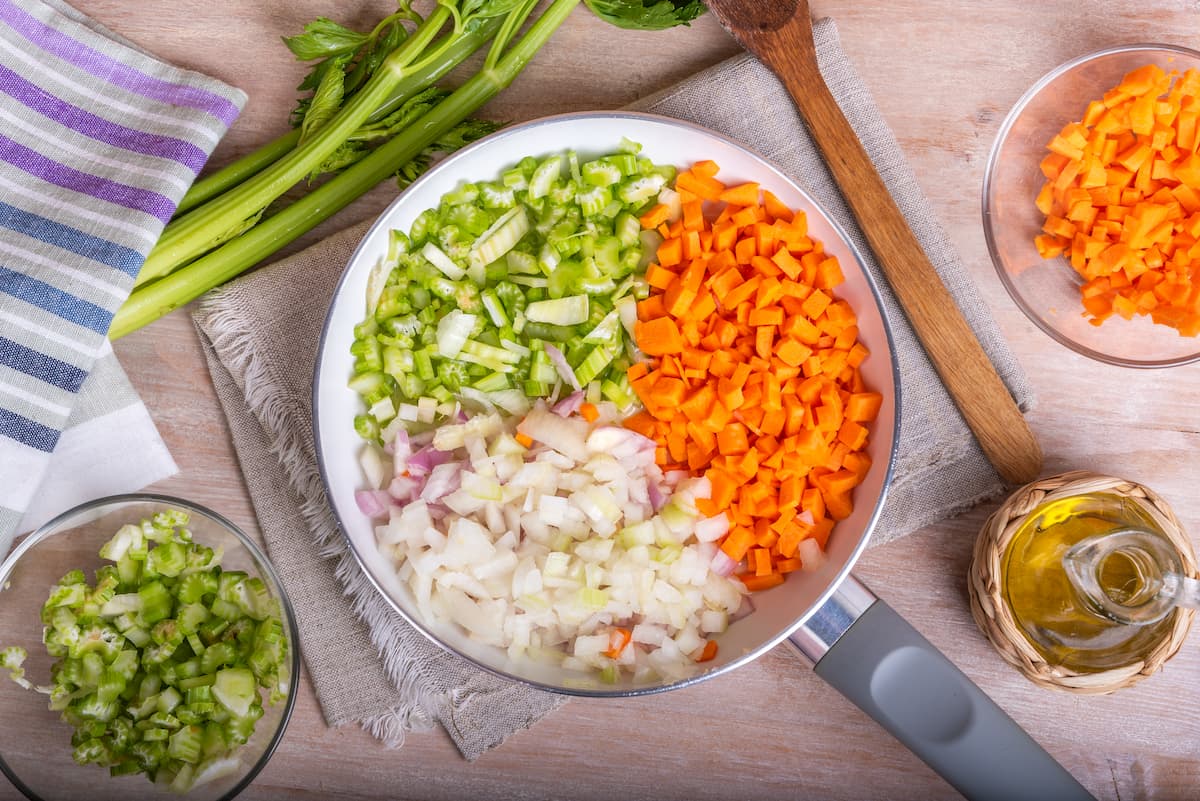 Recetas destacadas con mirepoix