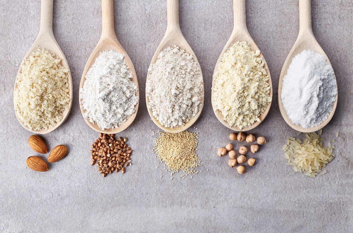 Alternativas sin gluten a alimentos comunes
