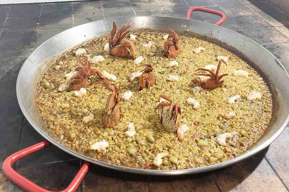 Arroz con nécoras: receta tradicional