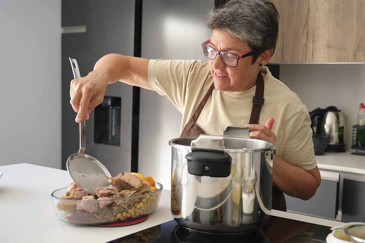 cómo usar olla exprés