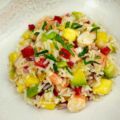 ensalada de arroz con langostinos