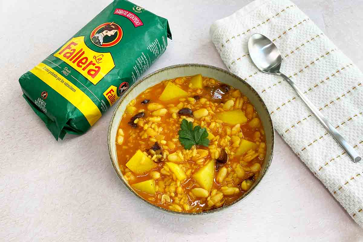 Arroz y habichuelas: receta tradicional española