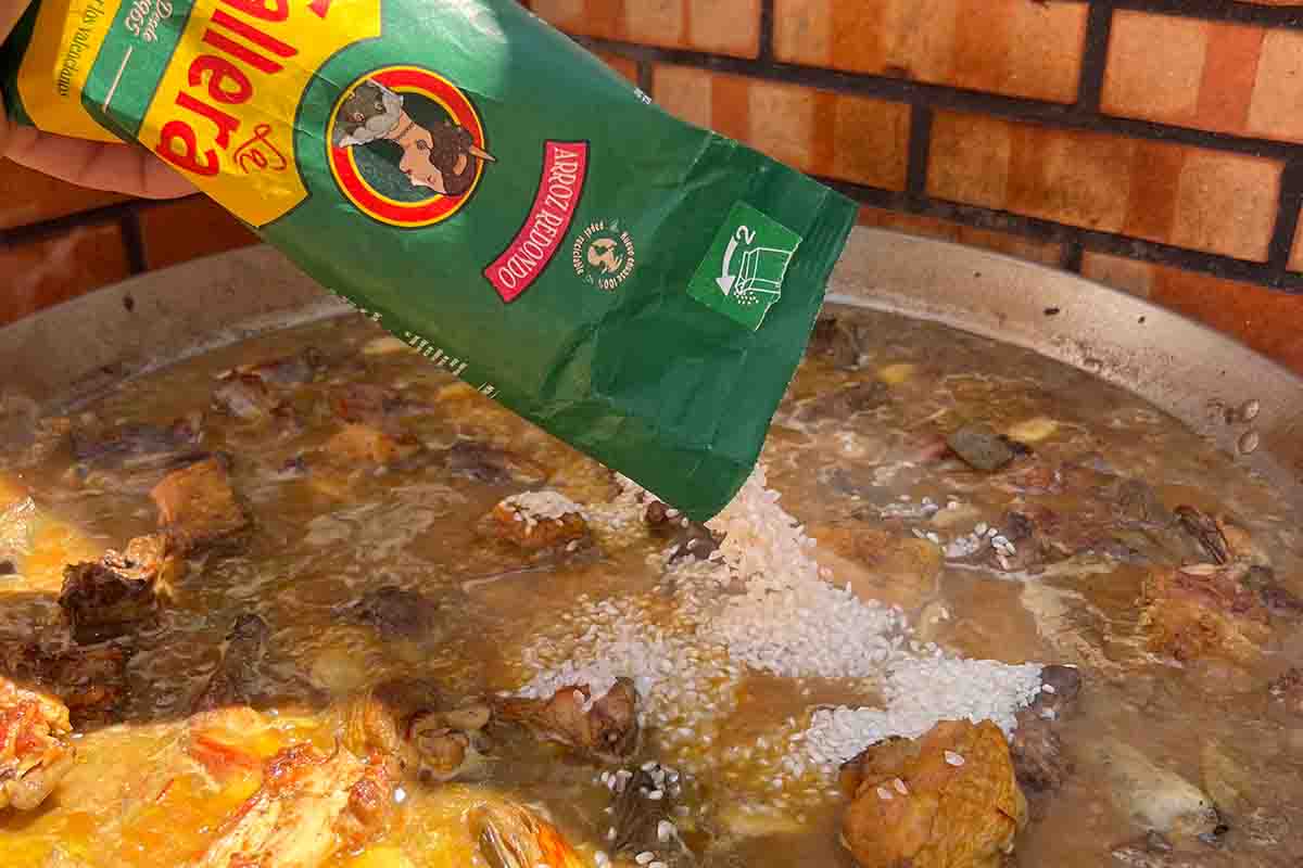 paso a paso arroz con pollo y conejo arroz