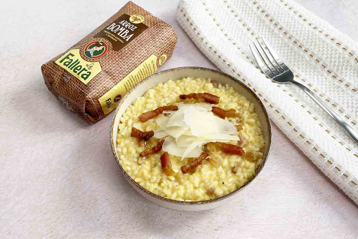 risotto carbonara