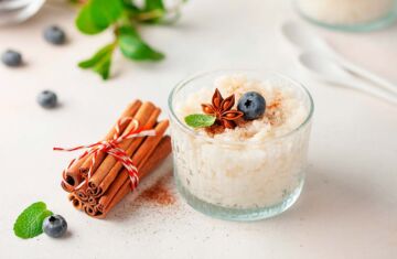 arroz con leche calorías