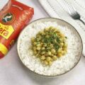 garbanzos al curry con arroz