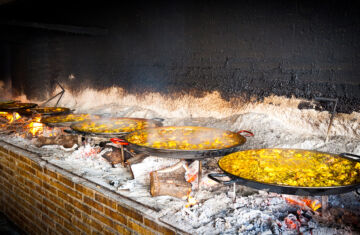 Paella o paellera