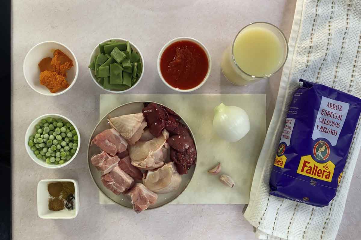 paso a paso arros brut ingredientes