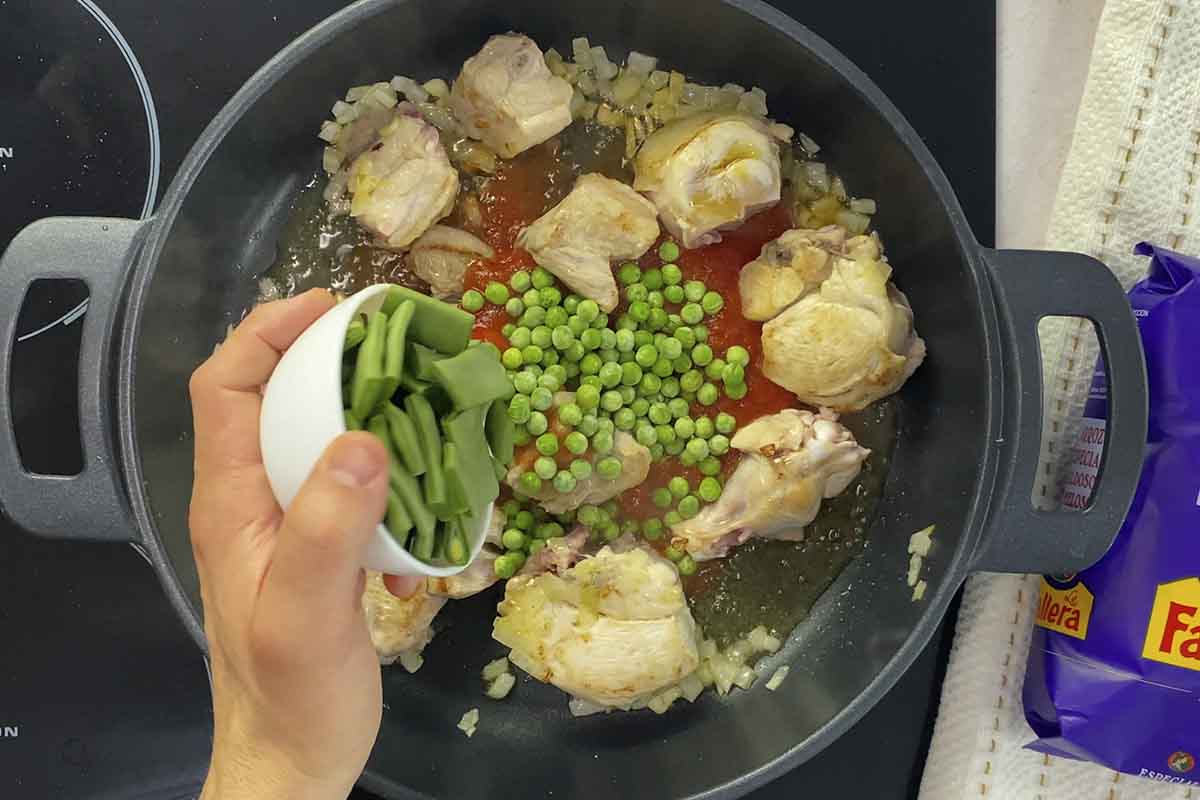 paso a paso arros brut verduras