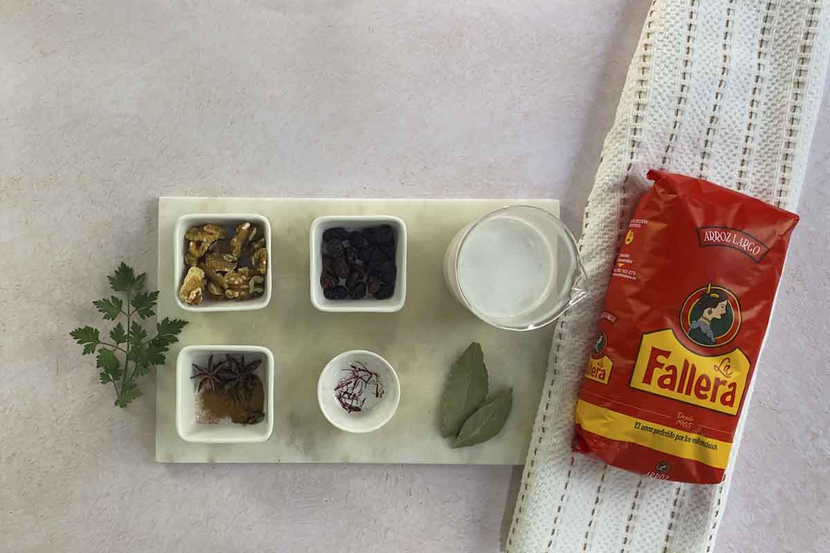 paso a paso arroz indio ingredientes