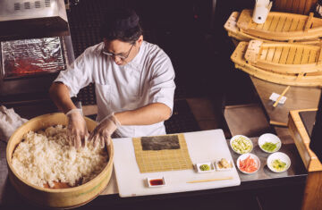 arroz en Japón