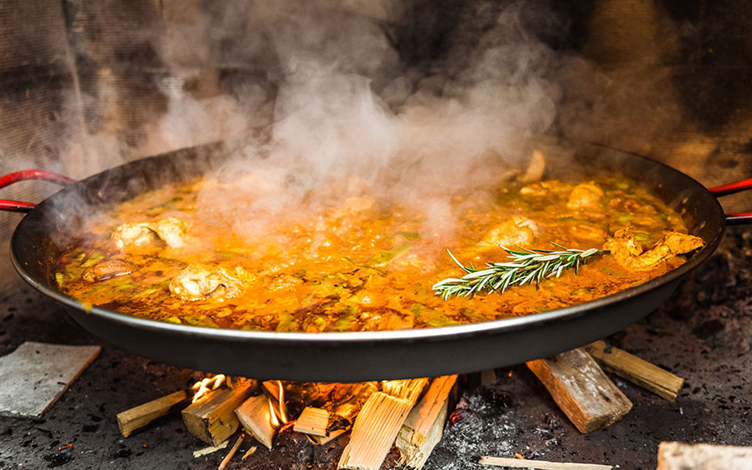 Tiempo de cocción del arroz en paella