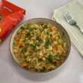 Arroz frito con huevo