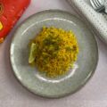 Arroz con cúrcuma