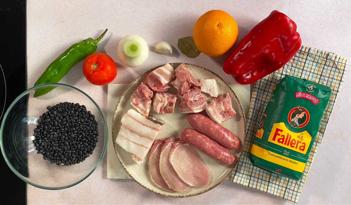 Ingredientes de Feiojada