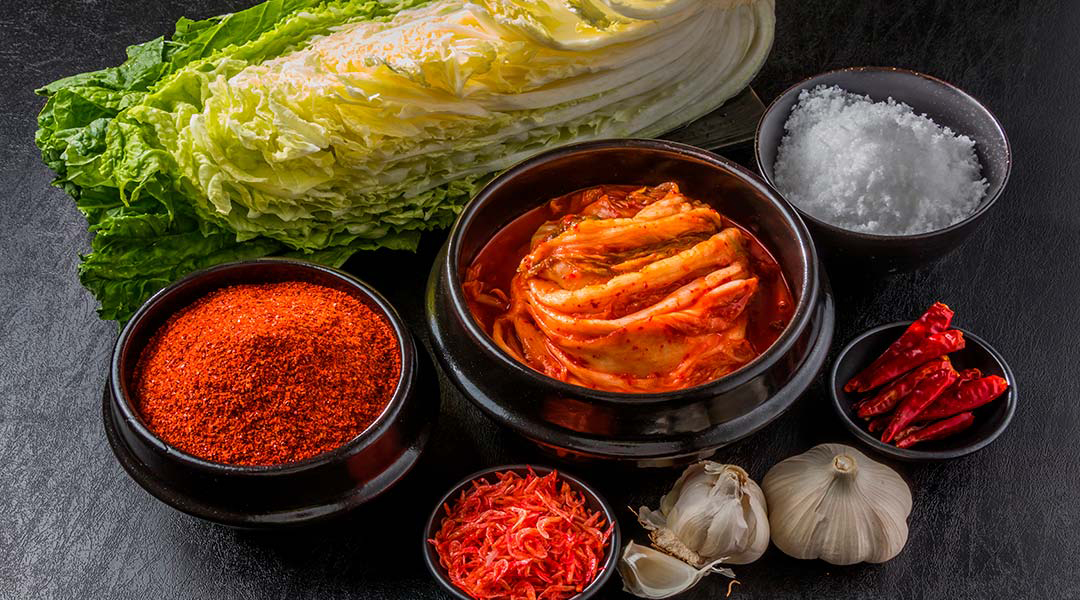 Ingredientes del kimchi