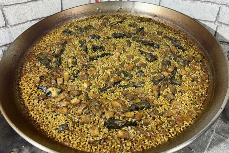 Foto de Arroz con alcachofas: receta fácil y deliciosa
