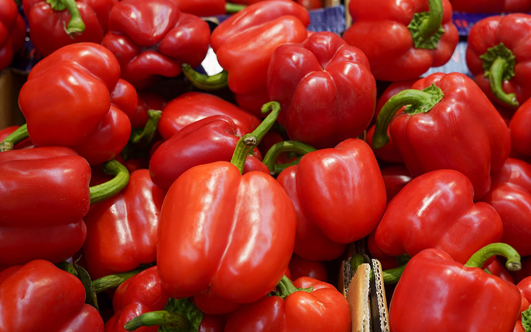 Propiedades del pimiento rojo