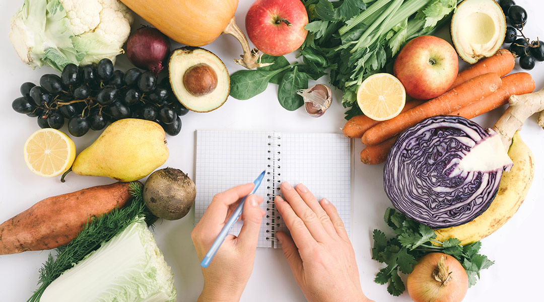 Variedad y equilibrio en las comidas