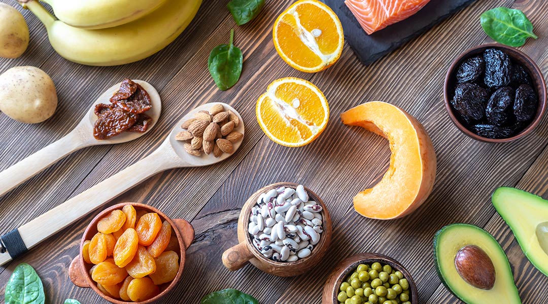 Principales alimentos ricos en potasio