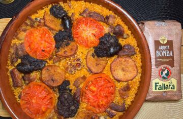 Arroz al horno con costillas