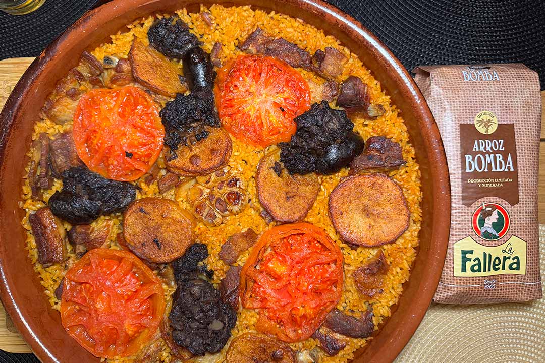 Arroz al horno con costillas