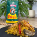 arroz con alitas de pollo