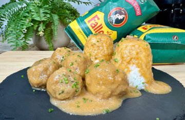Albóndigas con arroz