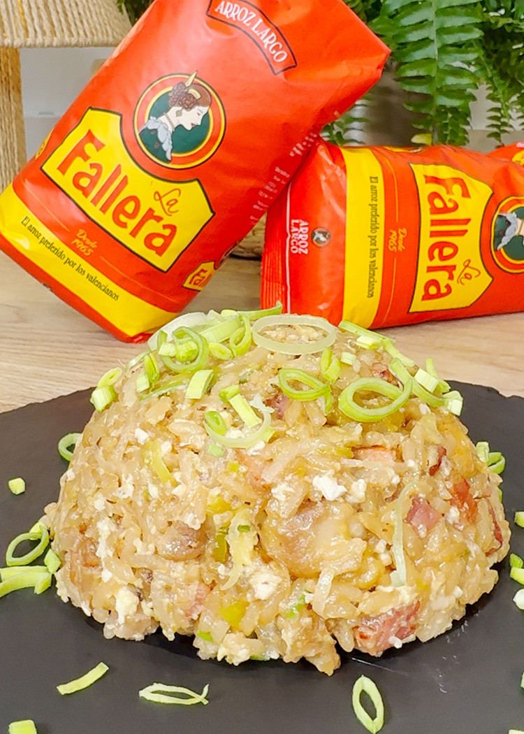 Presentación de Arroz chino venezolano