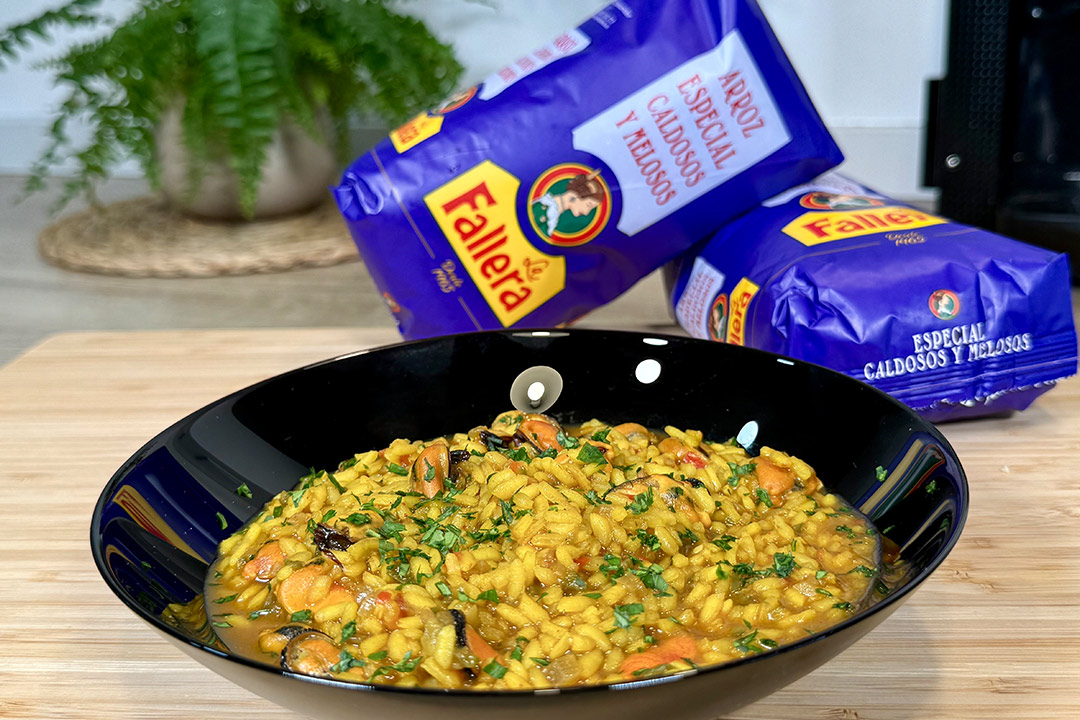 Receta de arroz con mejillones