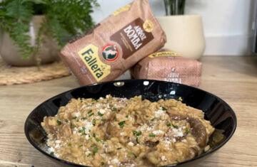 Risotto de boletus