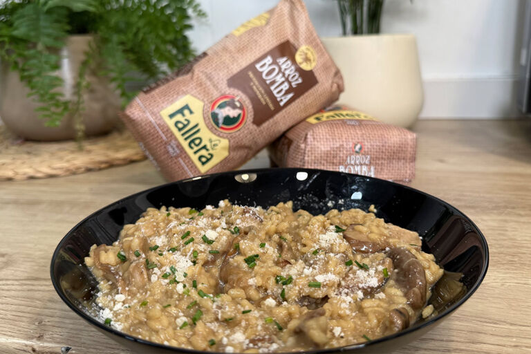 Foto de Risotto de boletus: receta tradicional italiana