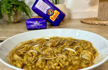 imagen receta Receta de arroz con chirlas