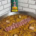 Arroz con pato, setas y foei
