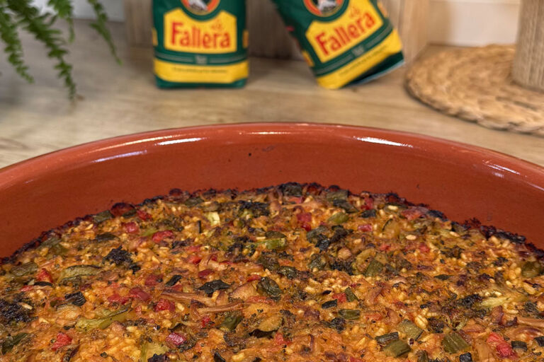 Foto de Arroz al horno con verduras