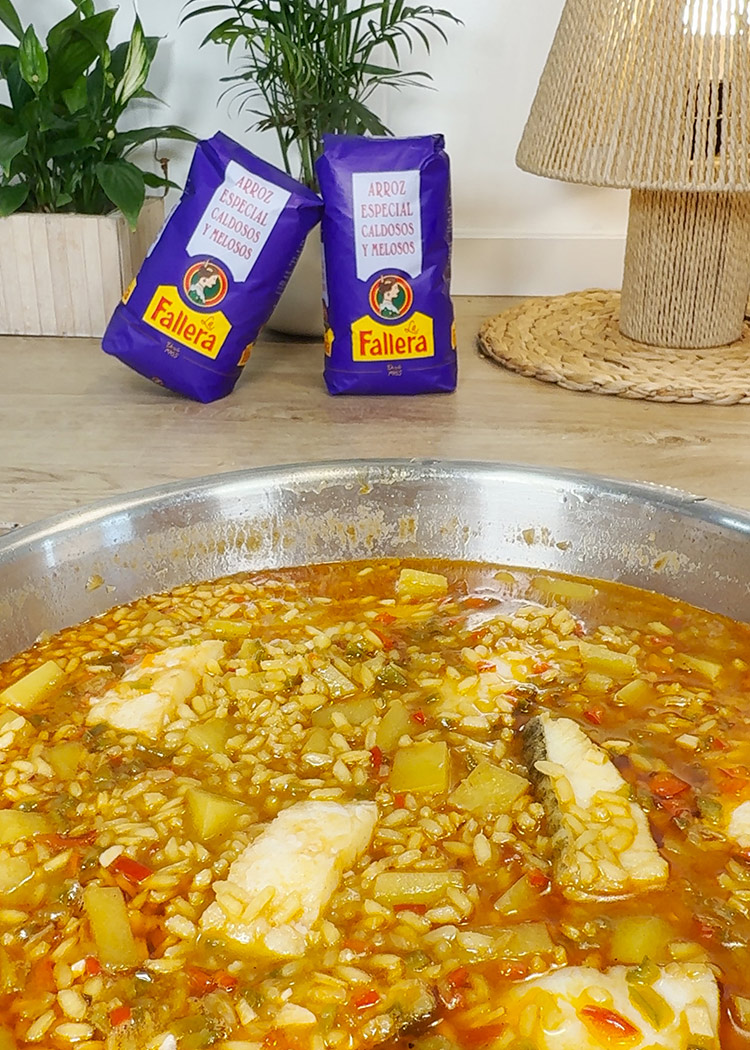 Añadir bacalao a Arroz con bacalao de la abuela