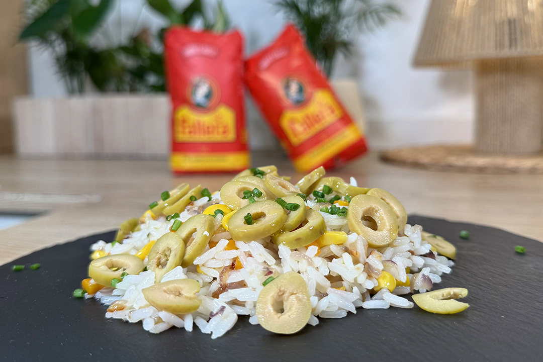 Arroz con aceitunas