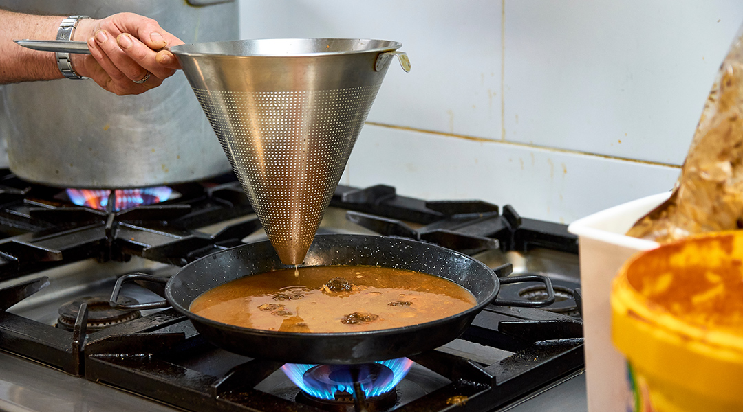Ingredientes del fumet